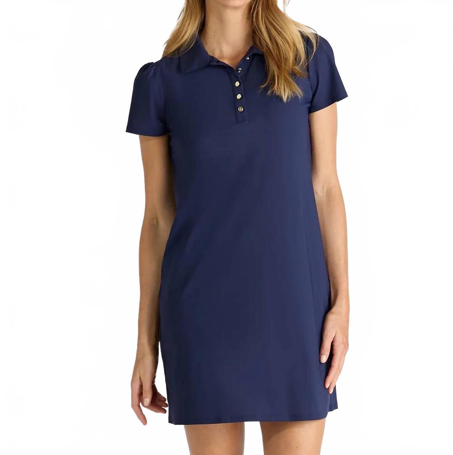 New Jude Connally Bella Mini Dress In Navy